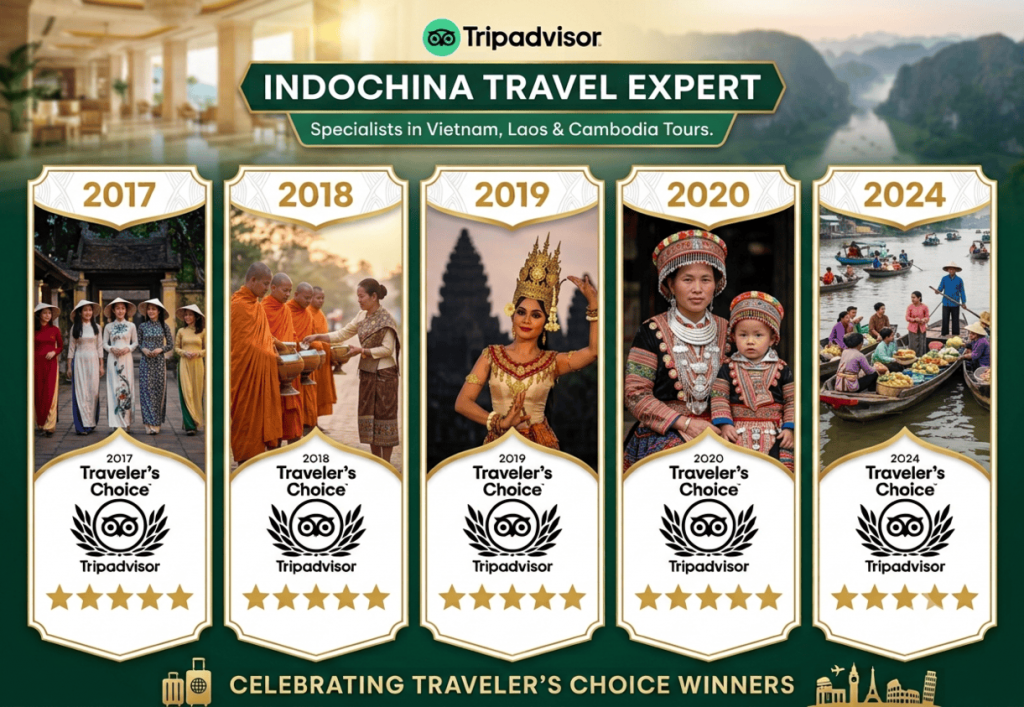 Tripadvisor Traveler's Choice Awards 2017, 2018, 2019, 2020, 2024