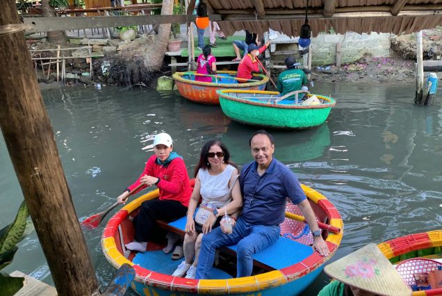 Image of Customers in Coconut Jungle. Hoi An
