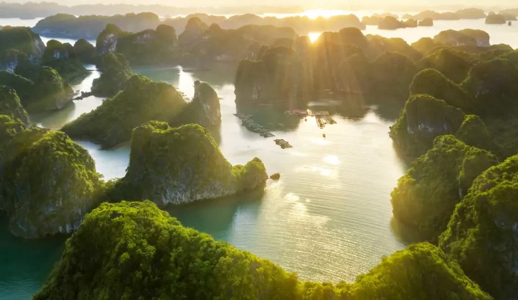 Ha long Bay high view